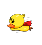 banano yellow duck（個別スタンプ：34）