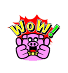 PINK PIG - CUTE FUNNY ＆ HAPPY（個別スタンプ：2）