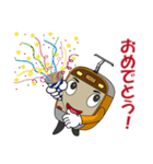 電車 モハ君（個別スタンプ：14）
