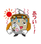 電車 モハ君（個別スタンプ：34）