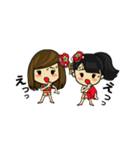 キュート 三姉妹（個別スタンプ：3）