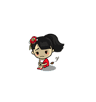 キュート 三姉妹（個別スタンプ：21）