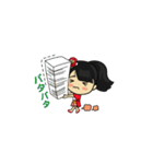 キュート 三姉妹（個別スタンプ：22）