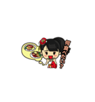 キュート 三姉妹（個別スタンプ：24）