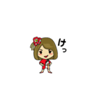 キュート 三姉妹（個別スタンプ：33）