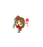 キュート 三姉妹（個別スタンプ：34）