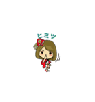 キュート 三姉妹（個別スタンプ：35）