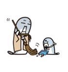 続・しらやき姫と七匹のウナギ（個別スタンプ：37）