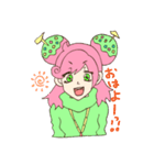 たこ焼きガール☆たぁ子とかぁにゃんpart2（個別スタンプ：3）