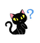 ツッコミ黒猫Miu（個別スタンプ：14）
