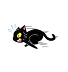 ツッコミ黒猫Miu（個別スタンプ：23）