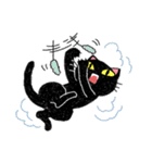 ツッコミ黒猫Miu（個別スタンプ：35）