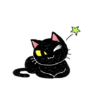 ツッコミ黒猫Miu（個別スタンプ：38）