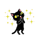 ツッコミ黒猫Miu（個別スタンプ：40）
