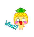 I am a pineapple.（個別スタンプ：4）