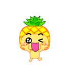 I am a pineapple.（個別スタンプ：7）