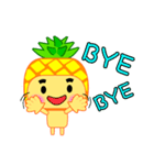 I am a pineapple.（個別スタンプ：8）