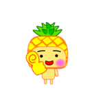 I am a pineapple.（個別スタンプ：9）