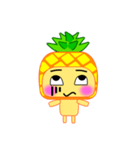 I am a pineapple.（個別スタンプ：11）