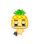 I am a pineapple.（個別スタンプ：12）