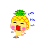 I am a pineapple.（個別スタンプ：21）