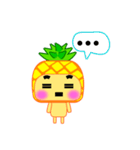 I am a pineapple.（個別スタンプ：22）