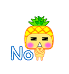 I am a pineapple.（個別スタンプ：26）