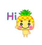 I am a pineapple.（個別スタンプ：30）