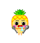 I am a pineapple.（個別スタンプ：33）