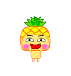 I am a pineapple.（個別スタンプ：35）