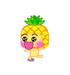 I am a pineapple.（個別スタンプ：36）