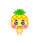 I am a pineapple.（個別スタンプ：38）