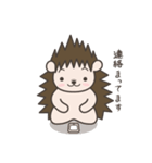 Hedgehog Kurimaru（個別スタンプ：31）