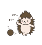 Hedgehog Kurimaru（個別スタンプ：40）