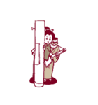 流し新ちゃん＆ちえちゃん（個別スタンプ：40）