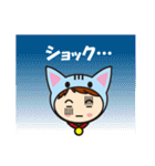 青猫さんの日常会話（個別スタンプ：33）