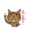 のびまるねこ（個別スタンプ：4）