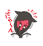 くろねこ女子（個別スタンプ：14）