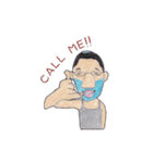 純愛男！とっさん。（個別スタンプ：9）