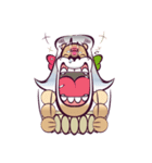 Duke Lion ＆ Funny Rabbit（個別スタンプ：5）