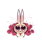 Duke Lion ＆ Funny Rabbit（個別スタンプ：9）
