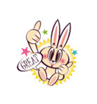 Duke Lion ＆ Funny Rabbit（個別スタンプ：10）