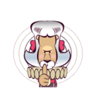 Duke Lion ＆ Funny Rabbit（個別スタンプ：17）
