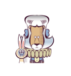 Duke Lion ＆ Funny Rabbit（個別スタンプ：21）