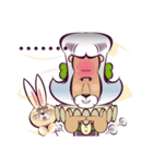 Duke Lion ＆ Funny Rabbit（個別スタンプ：23）