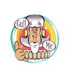 Duke Lion ＆ Funny Rabbit（個別スタンプ：28）