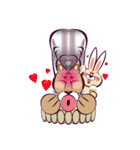 Duke Lion ＆ Funny Rabbit（個別スタンプ：29）