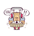 Duke Lion ＆ Funny Rabbit（個別スタンプ：33）