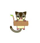 フクロモモンガといっしょ（個別スタンプ：3）
