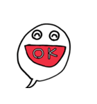 ふきだしおばけの130くん（個別スタンプ：2）